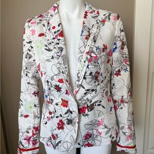NEW Smashed Lemon Chic Floral Women's Blazer